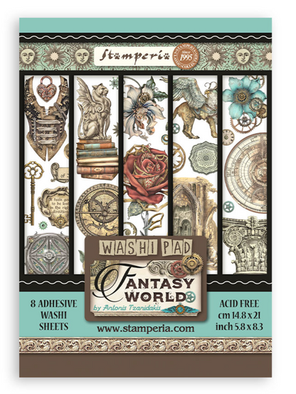 Washi pad - Sir Vagabond in Fantasy World