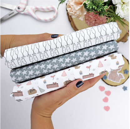 4 de Julio printed fabric | Ohana de fiesta by Alúa Cid