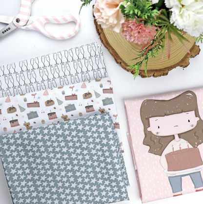 4 de Julio printed fabric | Ohana de fiesta by Alúa Cid