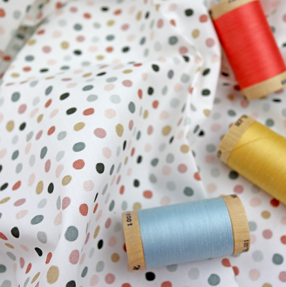 Colorines printed fabric | Rita's Diary by Alúa Cid