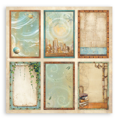 Scrapbooking Pad 22 sheets cm 30,5x30,5 (12"x12") Single face - A new Beginning