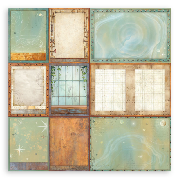 Scrapbooking Pad 22 sheets cm 30,5x30,5 (12"x12") Single face - A new Beginning