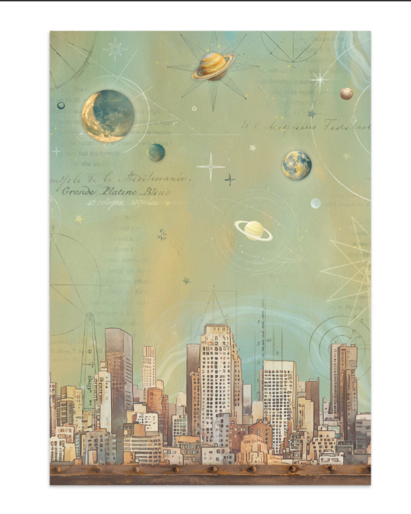 Junk journal stickers, cut-outs, backgrounds - A new Beginning