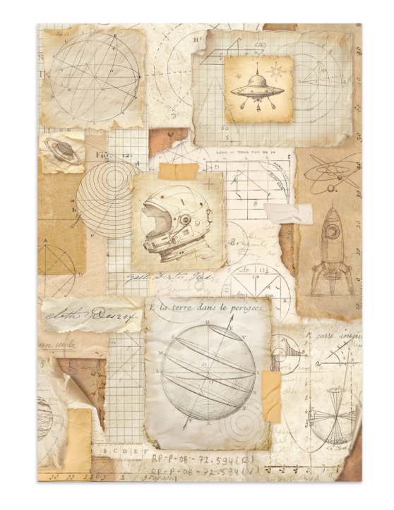 Junk journal stickers, cut-outs, backgrounds - A new Beginning
