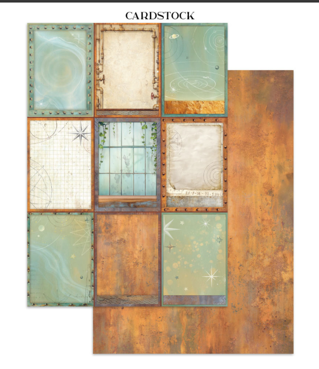 Junk journal stickers, cut-outs, backgrounds - A new Beginning