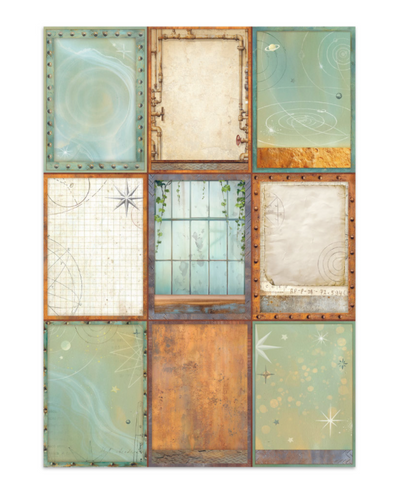 Junk journal stickers, cut-outs, backgrounds - A new Beginning