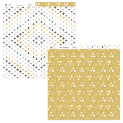 PREVENTA Stack 12"x12" Hola Invierno + recortables