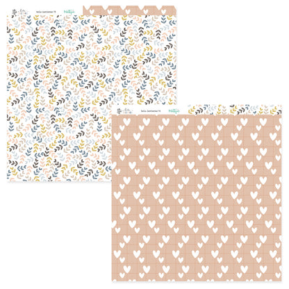 PREVENTA Stack 12"x12" Hola Invierno + recortables