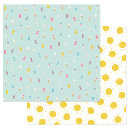 PREVENTA Stack 12"x12" Summer Stories + recortables