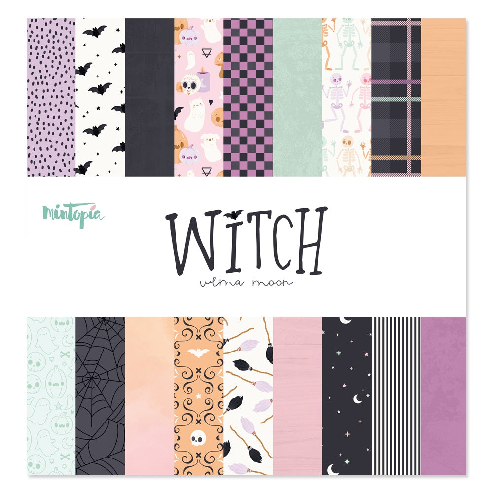 PREVENTA Stack 12"x12" Witch + recortables