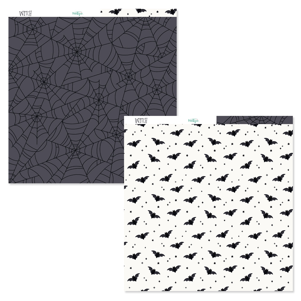 PREVENTA Stack 12"x12" Witch + recortables