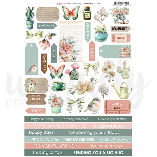 Tea & Tranquility Cut-a-Part