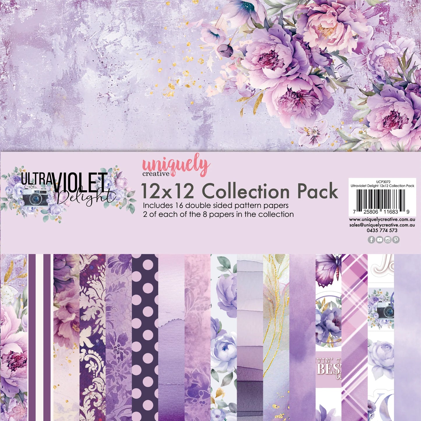 Ultraviolet Delight 12x12 Collection Pack
