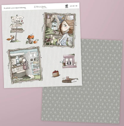 PREVENTA Colección 12x12" Un poblado… y sus mágicos habitantes