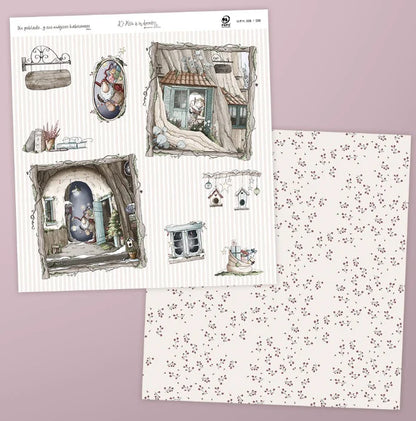PREVENTA Colección 12x12" Un poblado… y sus mágicos habitantes
