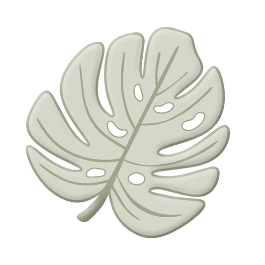 Lacre Monstera 3D Pensacola de Mintopía