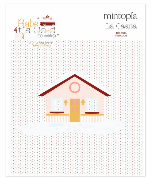 Troquel Casita de montaña Baby It's Cold Outside