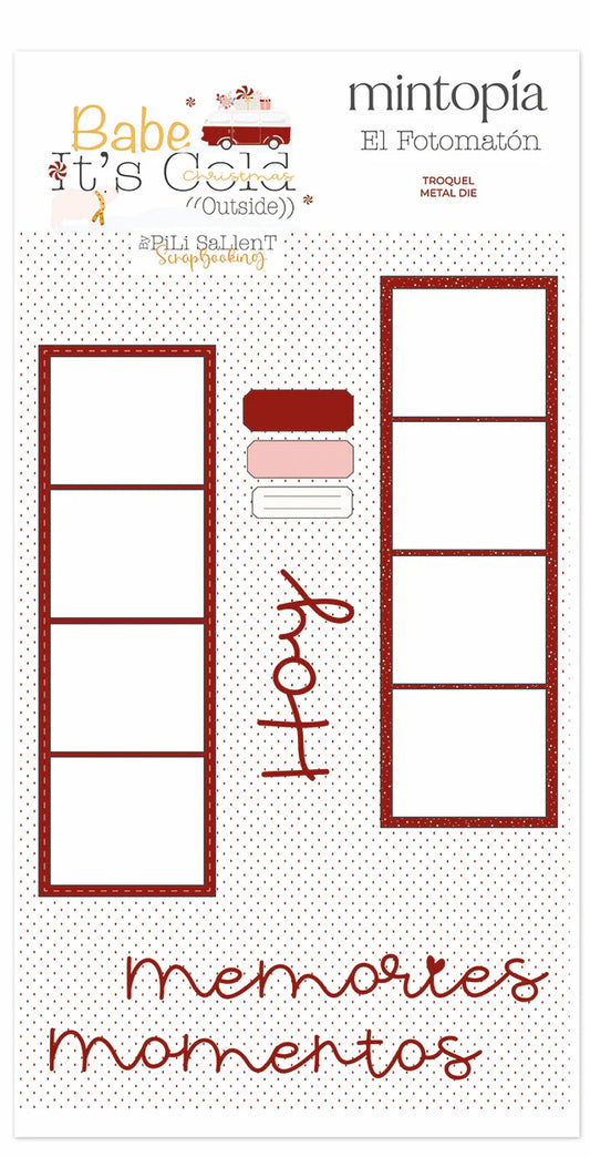 Troquel Fotomatón Baby It's Cold Outside