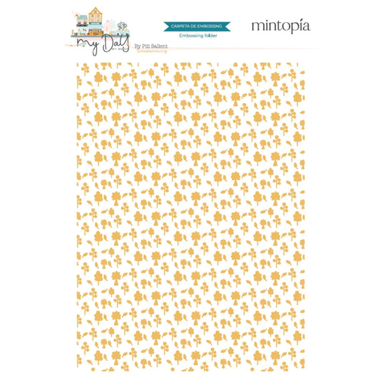 Carpeta de embossing Arbolitos My day en la city
