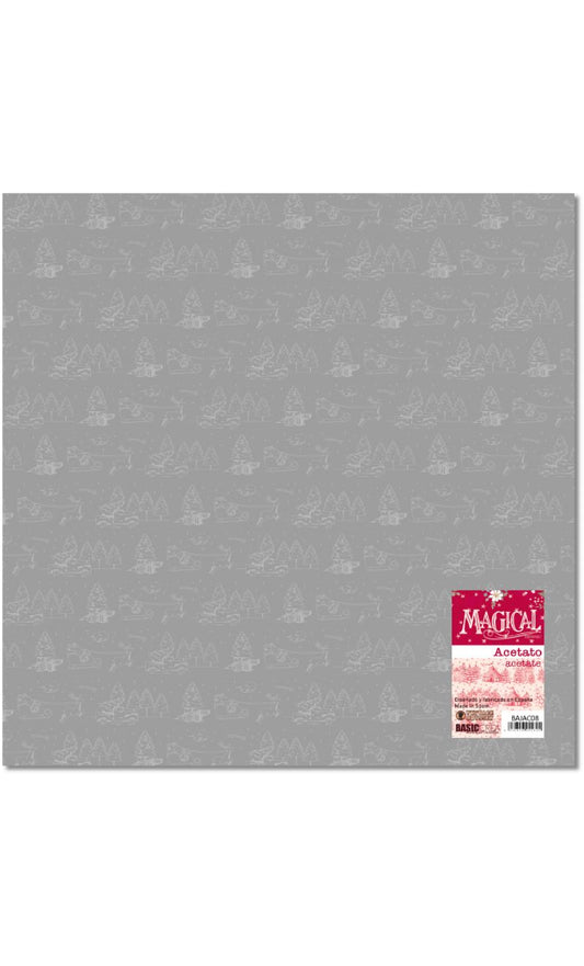Acetato 12"x12" MAGICAL