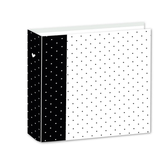 Álbum 12x12" con 3 Anillas - Polka Dots