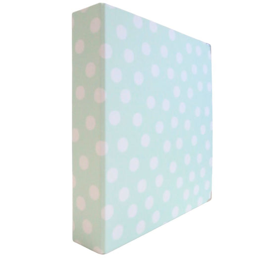 Carpeta 9"x12" Lunares Mint