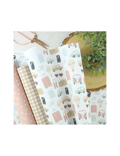 Autopista XXL laminated paper sheet | Alúa Cid