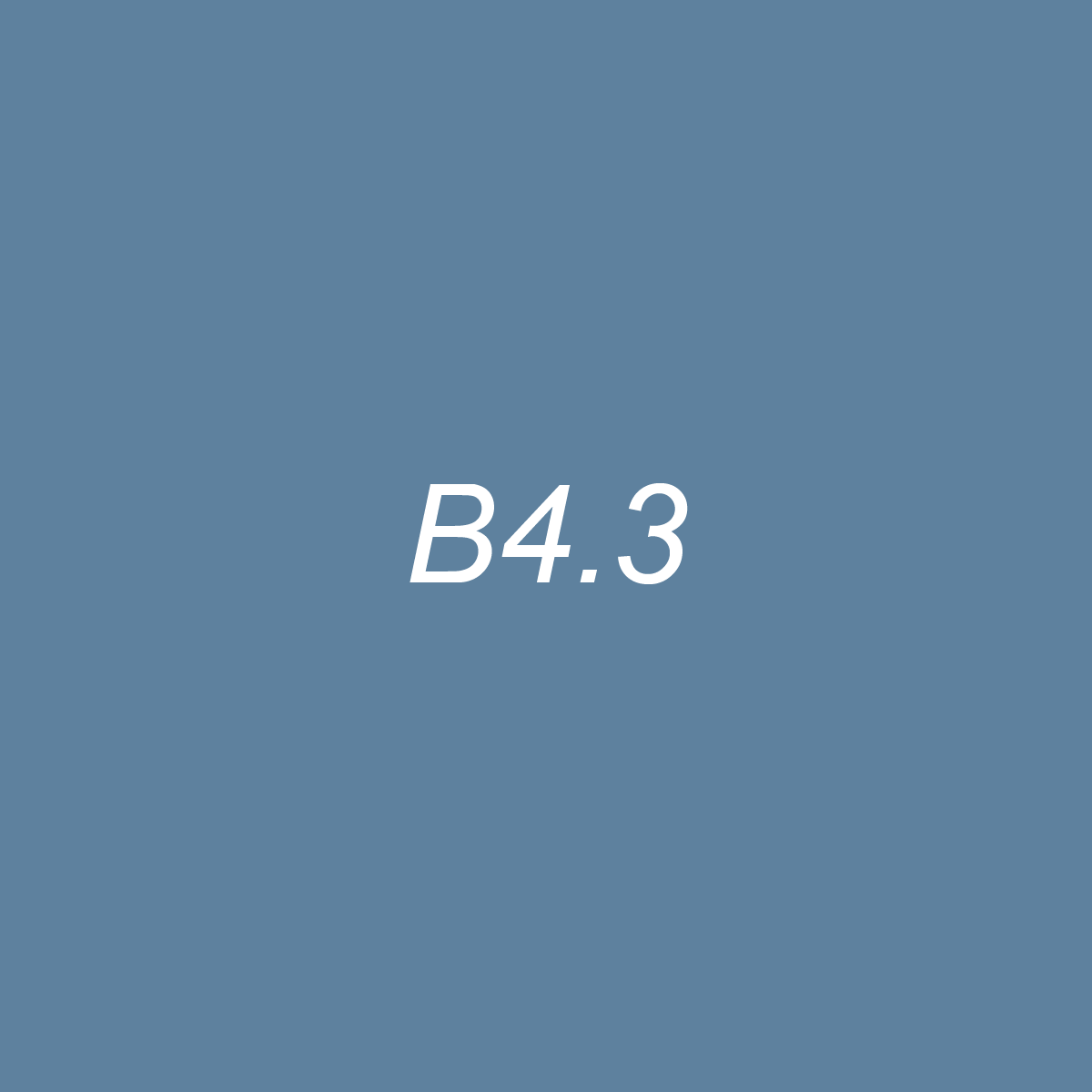 Brush - B4.3 Vintage Blue