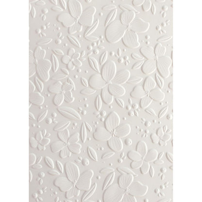 Sobremesa-Carpeta de embossing Flowers 3D