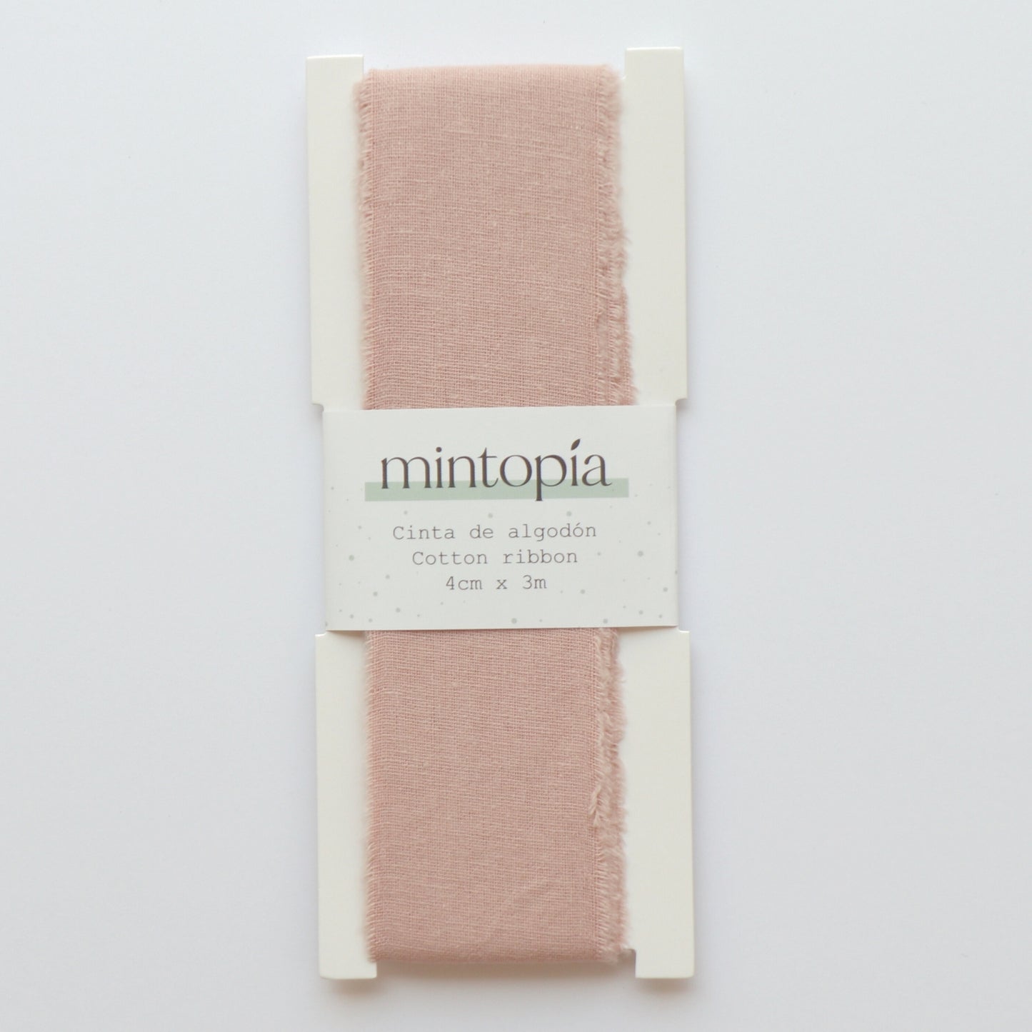 Cinta de algodón Mintopía 4 cm x 3 m
Nude