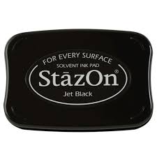 Jet black -Starz-On Ink pad