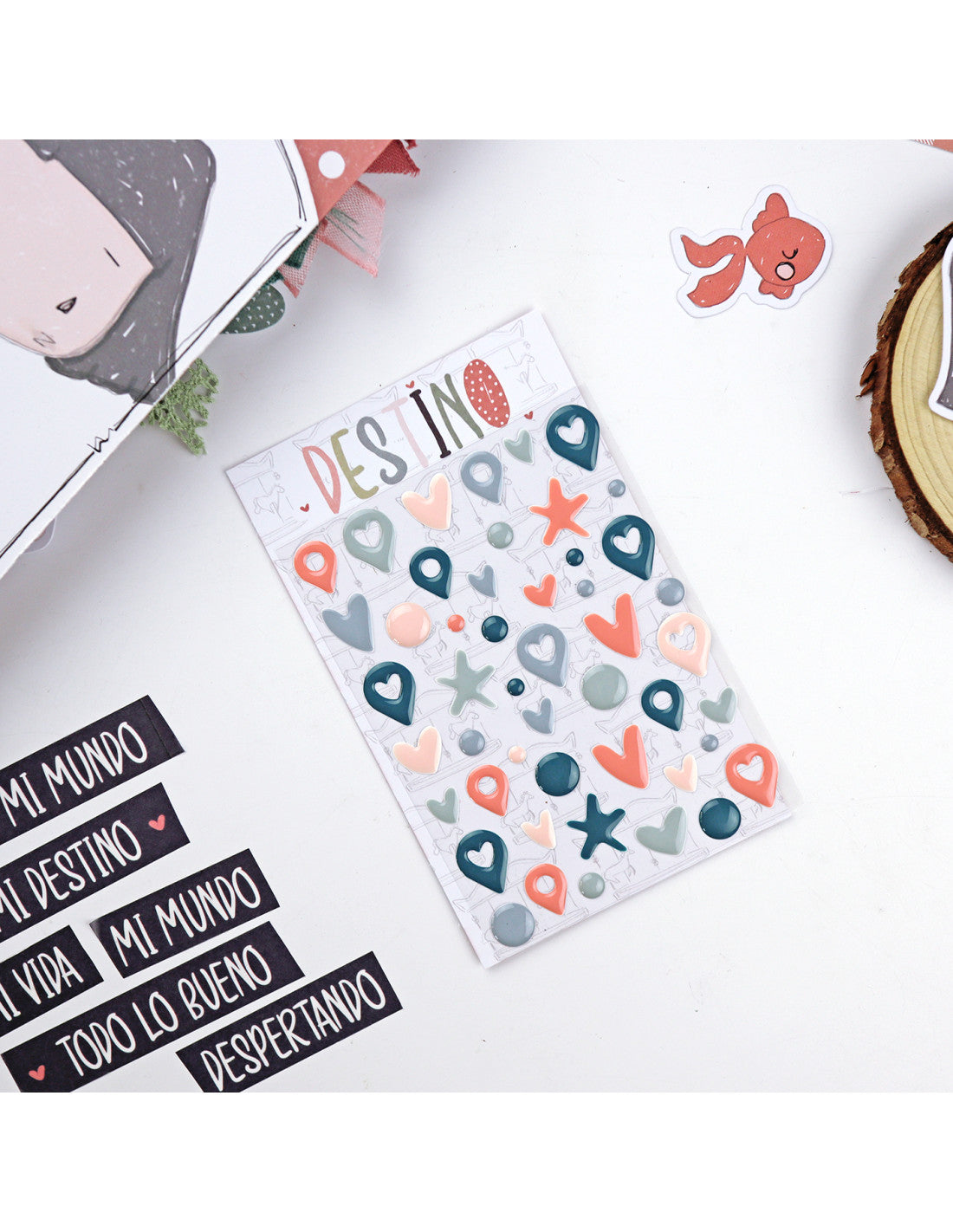 Destino enamel dots