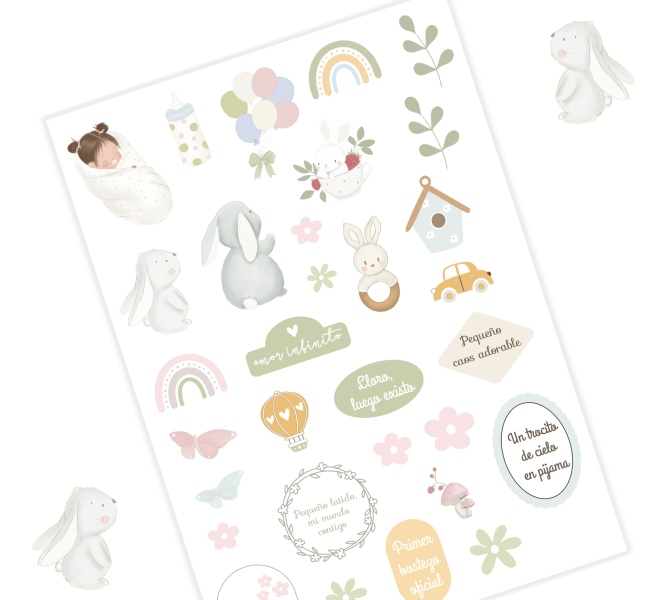 Alma Paper Diecuts Alma Baby