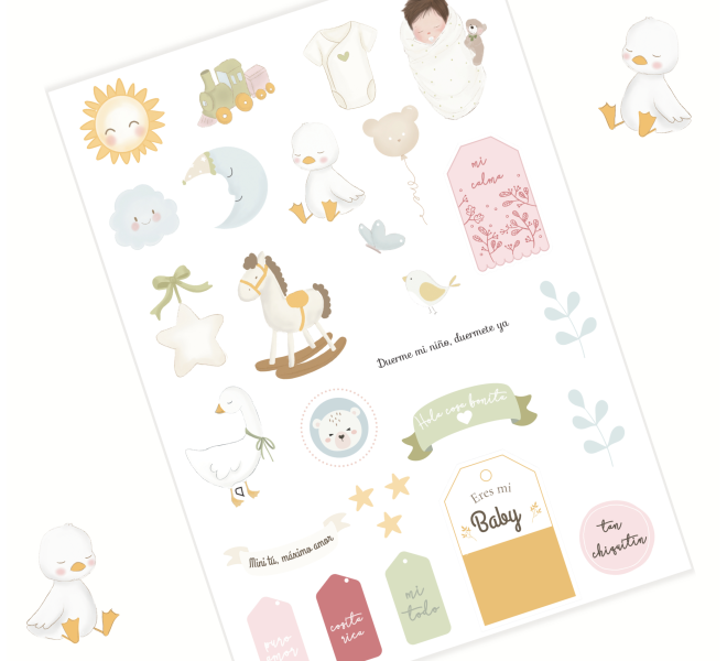 Alma Paper Diecuts Alma Baby