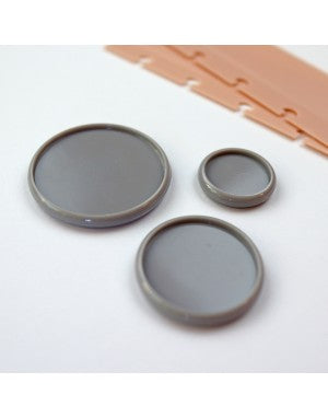 Disco para encuadernar Mediano Gris topo
