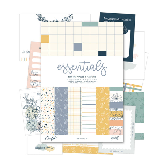 essentials - Bloc de Tarjetas Pocket - ESP