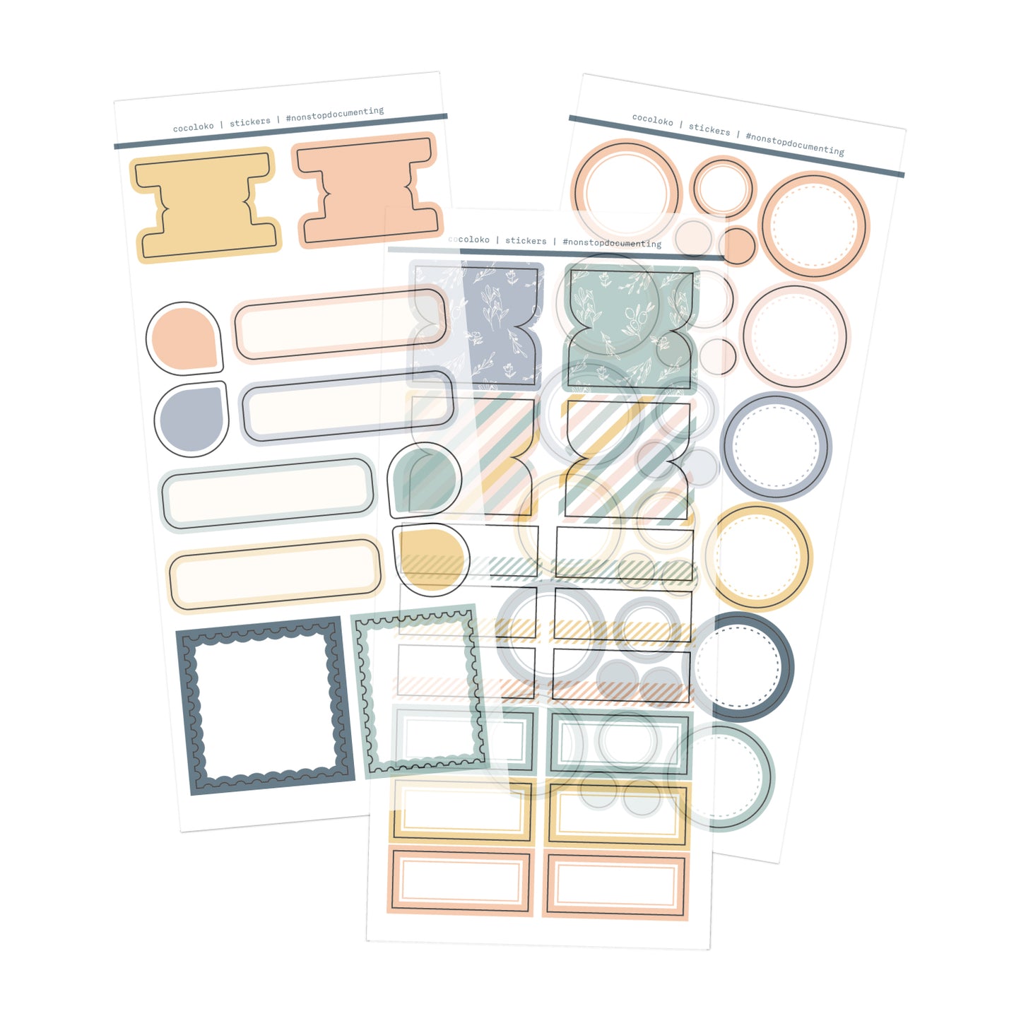 essentials - Set de Journal 11x22cm