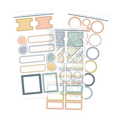 essentials - Set de Journal 11x22cm