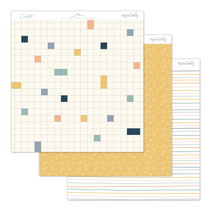 essentials - Bloc de Papeles 12*12 a 1 cara