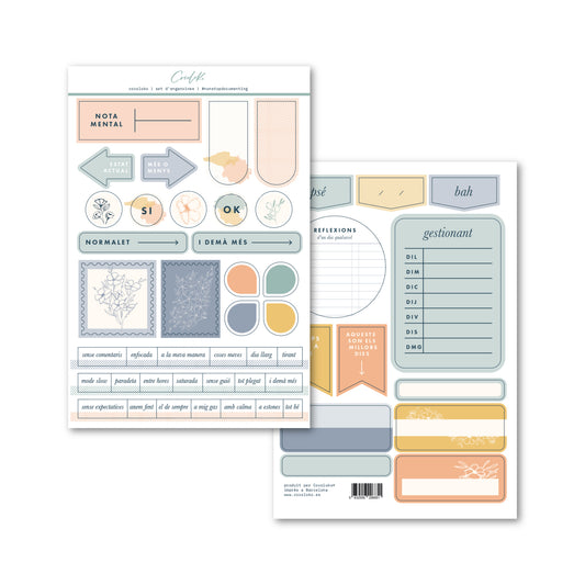 essentials - Set de Stickers ESP