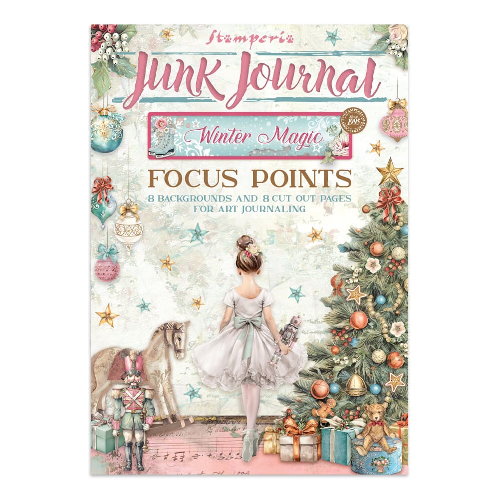 Junk Journal Focus Points A5 Winter Magic - Stamperia