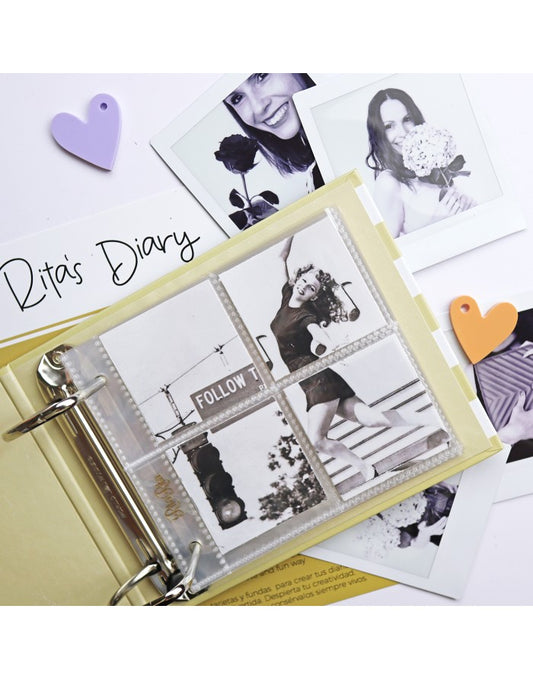 Fundas 4x4'' 4 bolsillos para Rita's Diary