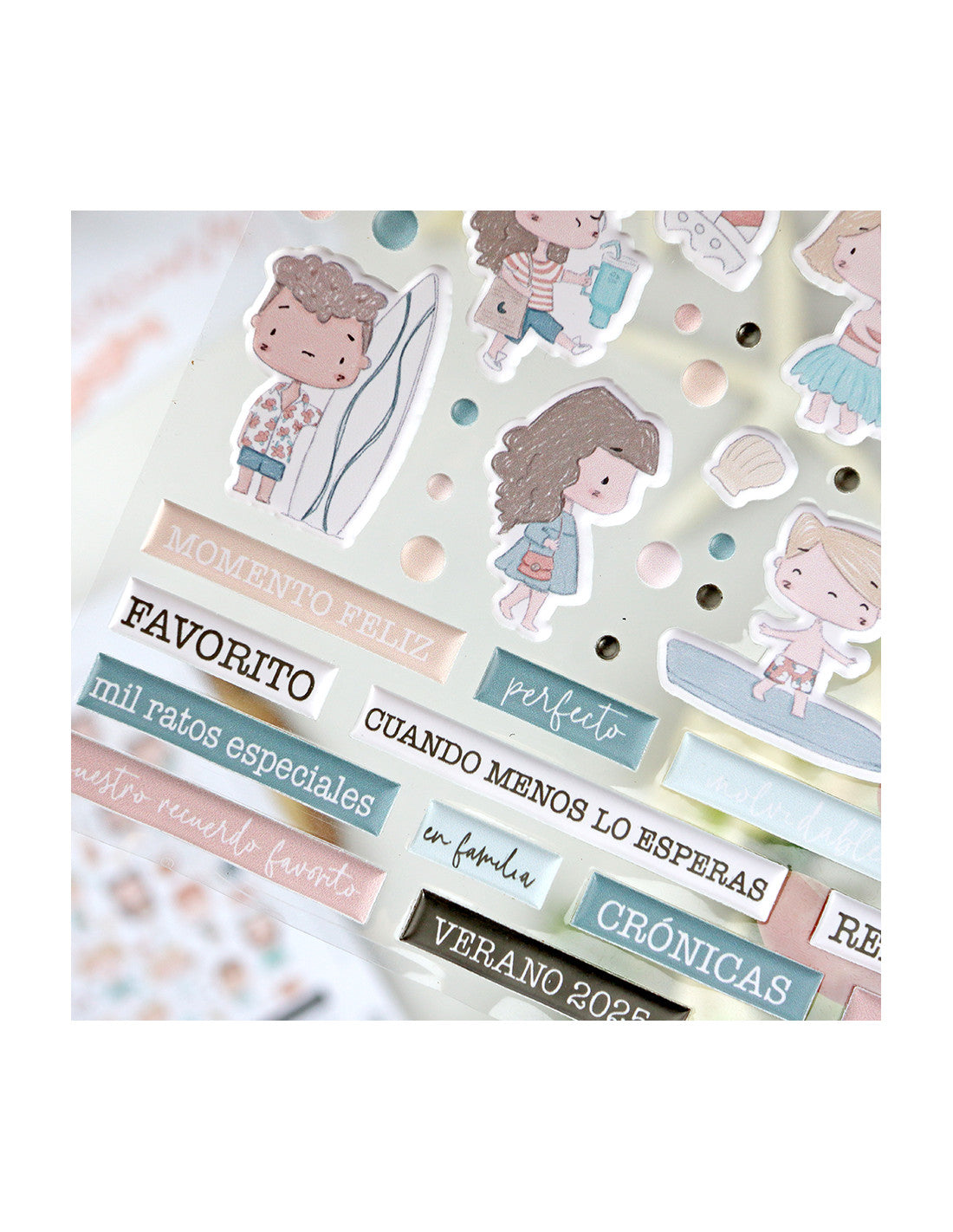 Hawaii puffy stickers | Alúa Cid design