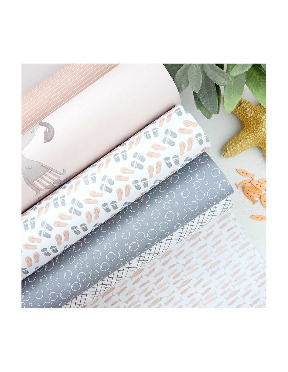 Holidadis 12x12" paper pad | Alúa Cid design