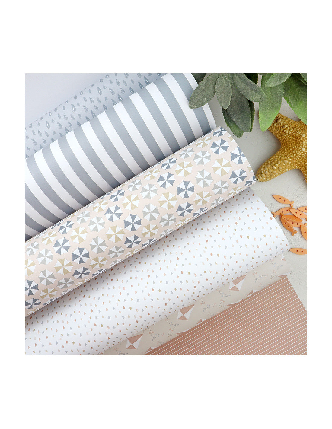 Holidadis 12x12" paper pad | Alúa Cid design