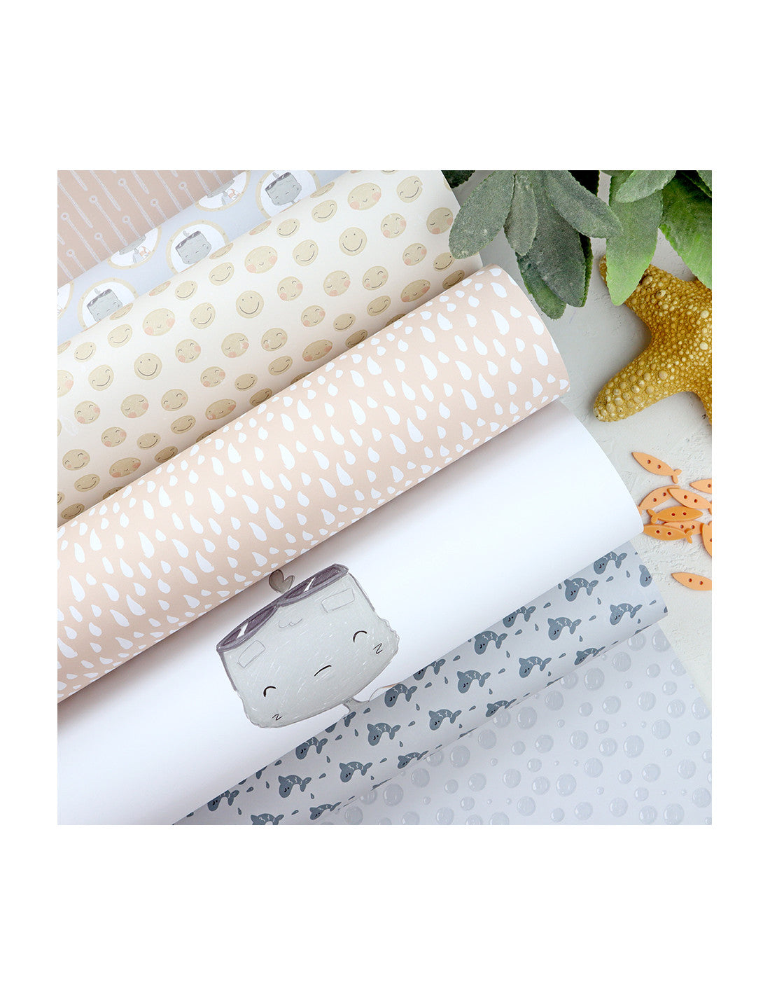 Holidadis 12x12" paper pad | Alúa Cid design