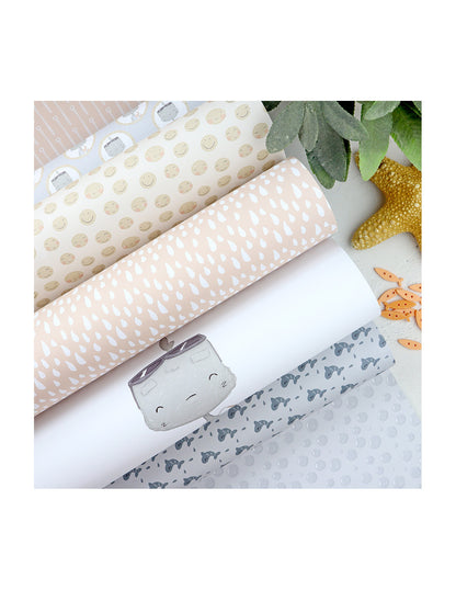 Holidadis 12x12" paper pad | Alúa Cid design