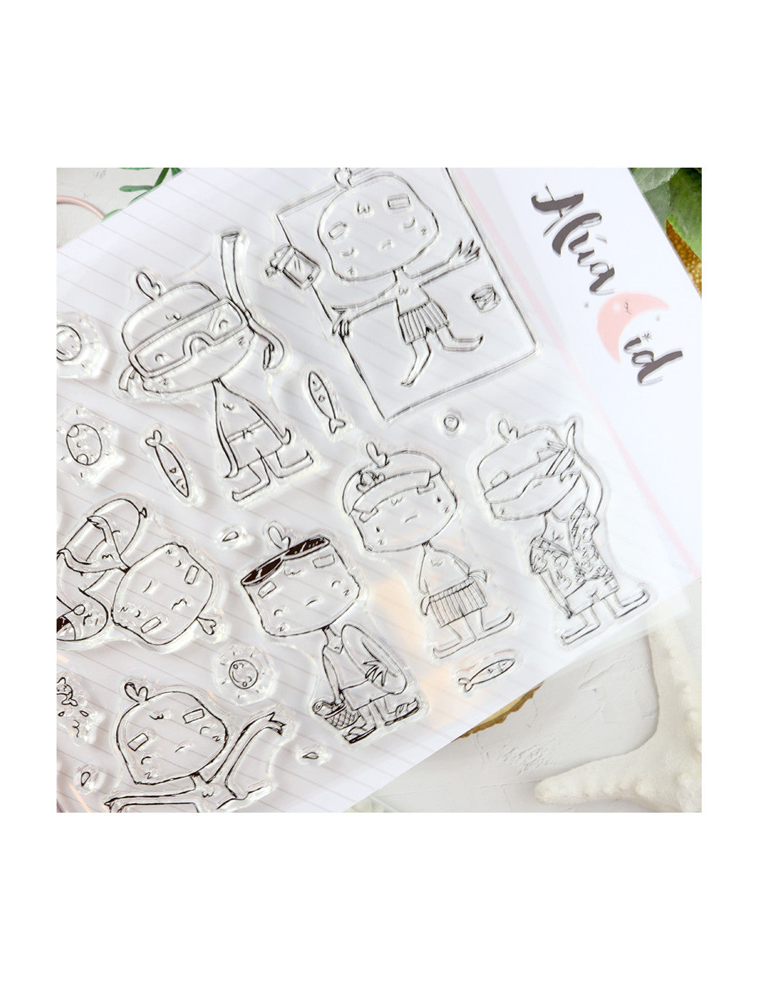 Holidadis clear stamp | Alúa Cid