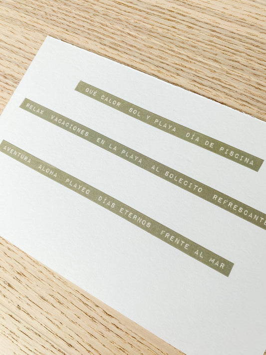 Washi tape Pensacola frases 7