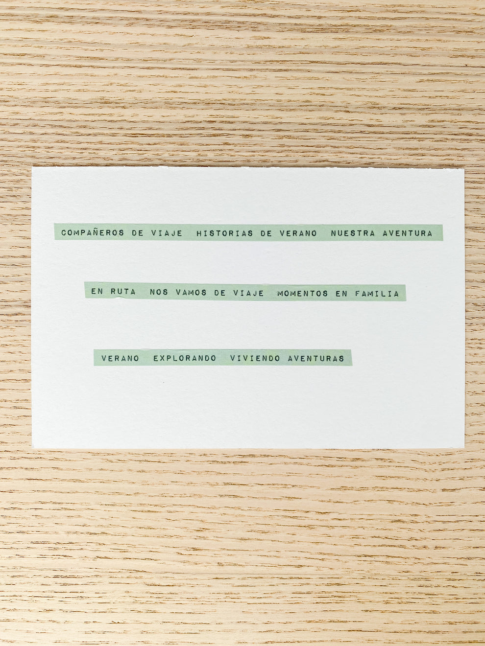 Washi tape Pensacola frases 2